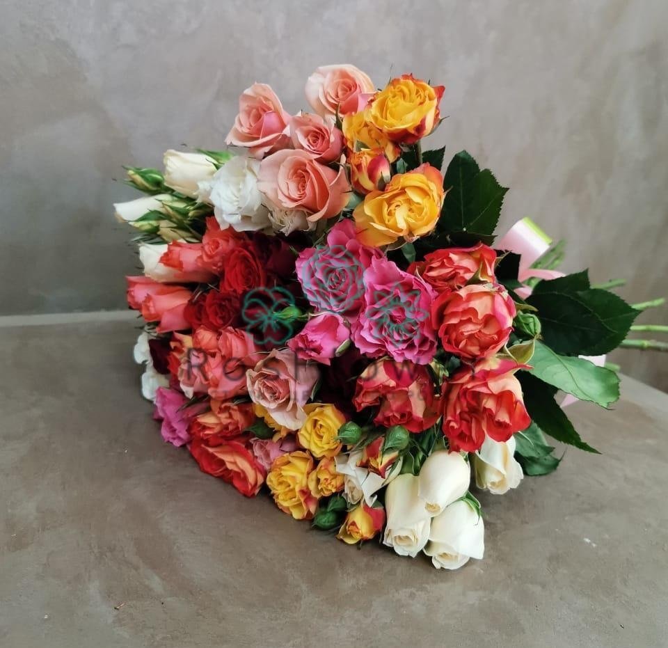 Букет цветов из: Розы в Барсуковской