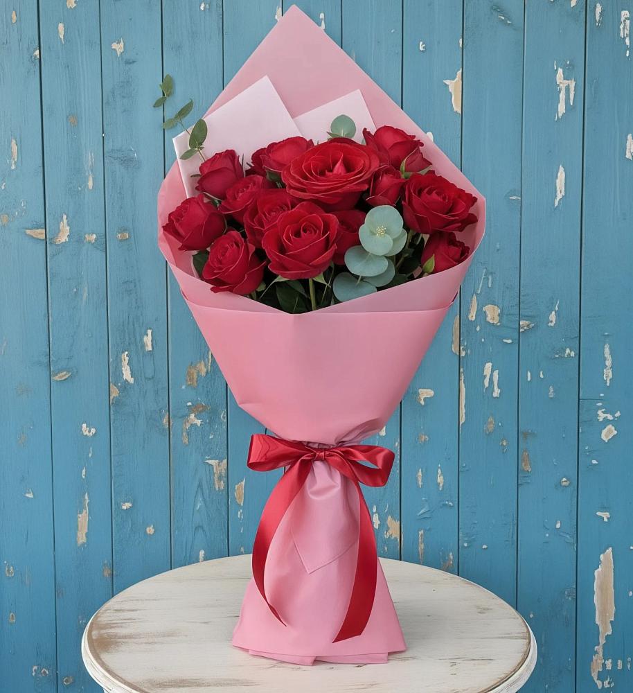 Букет цветов из: Розы в Барсуковской