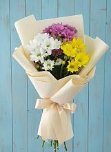 Букет цветов из:  Хризантемы в Барсуковской