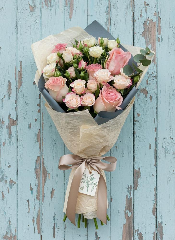 Букет цветов из: Розы в Барсуковской