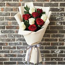Букет цветов из:  Розы в Барсуковской