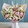 Букет цветов из: Альстромерии и Розы в Барсуковской