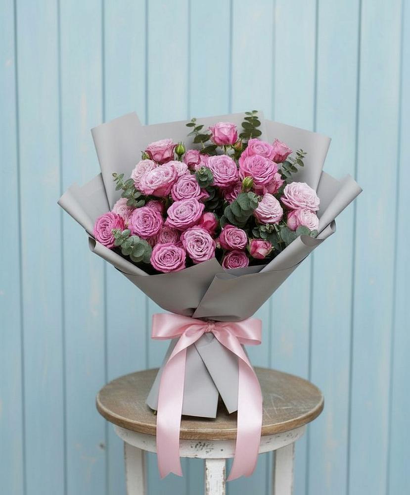 Букет цветов из: Розы в Барсуковской