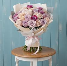 Букет цветов из:  Розы #REPLACE_PRED# Барсуковской