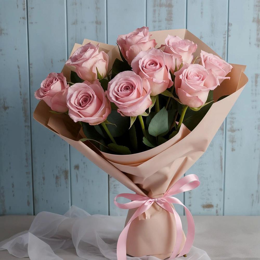 Букет цветов из: Розы в Барсуковской