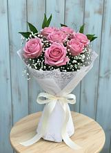 Букет цветов из:  Розы в Барсуковской