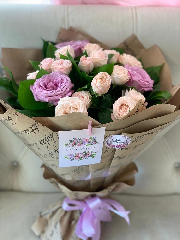 Букет цветов из: Розы в Барсуковской