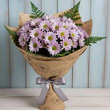 Букет цветов из:  Хризантемы в Барсуковской