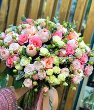 Букет цветов из:  Розы #REPLACE_PRED# Барсуковской