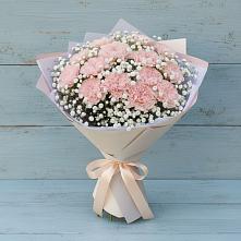 Букет цветов из:  Гвоздики в Барсуковской