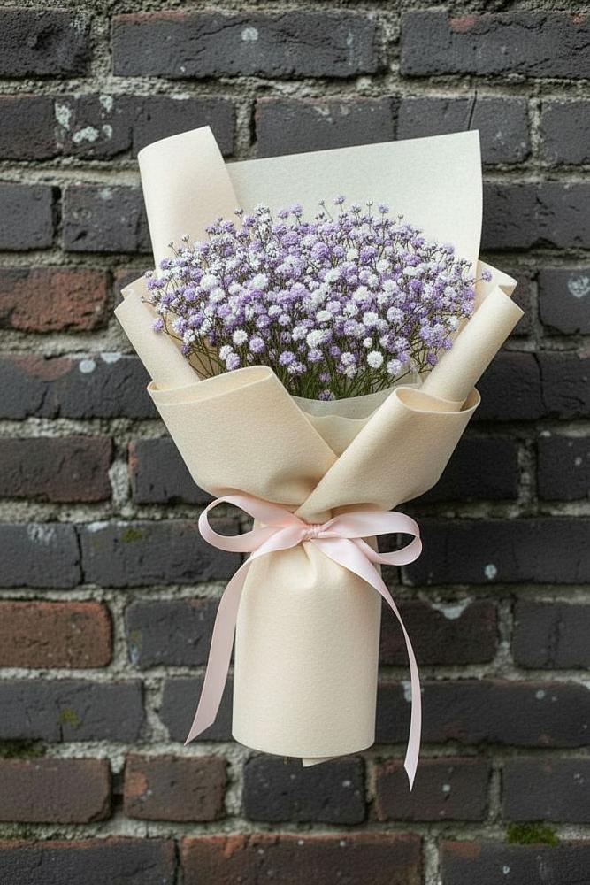 Букет цветов из: Гипсофила в Барсуковской