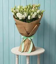 Букет цветов из:  Лизиантусы в Барсуковской