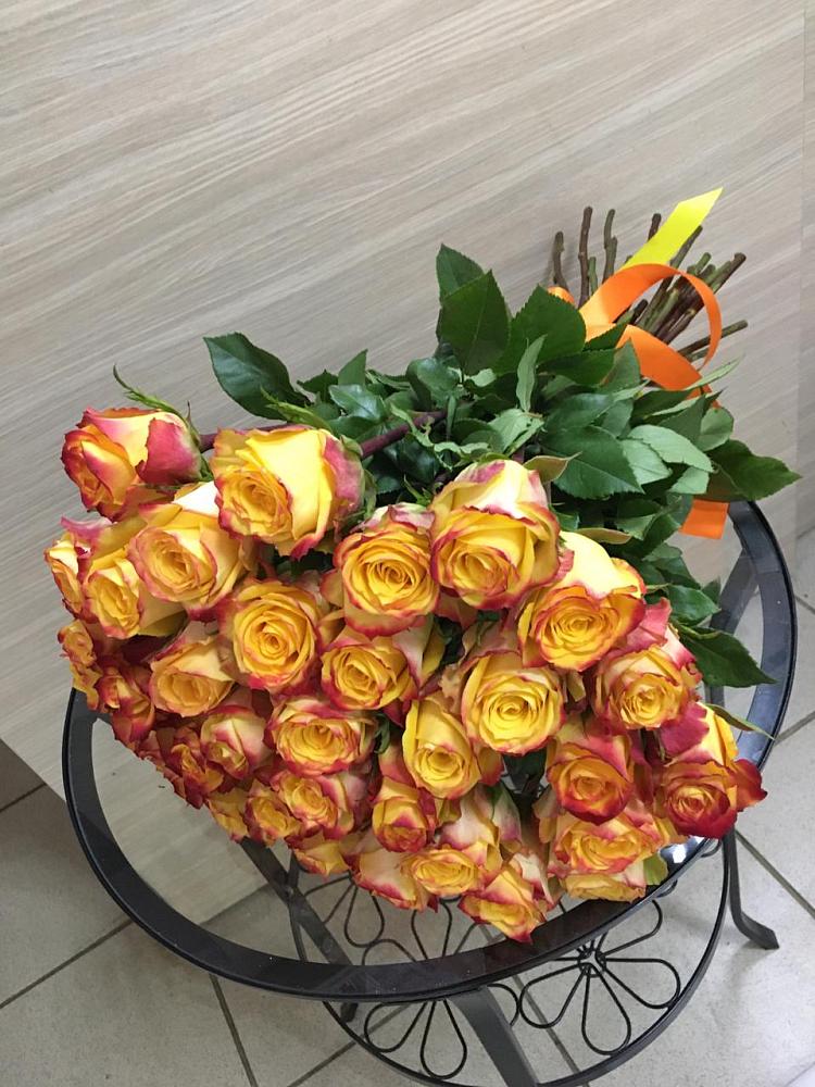 Букет Желтые розы в Барсуковской