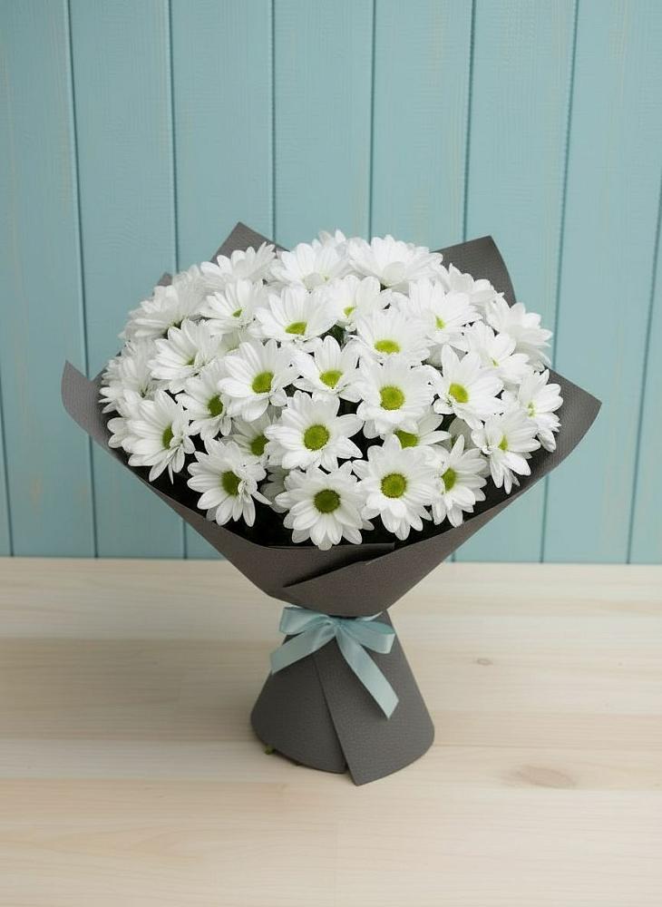 Букет цветов из: Хризантемы в Барсуковской