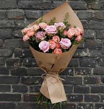 Букет цветов из:  Розы в Барсуковской