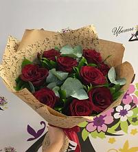 Букет цветов из:  Розы в Барсуковской