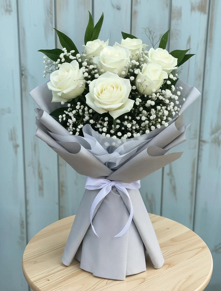 Букет цветов из: Розы в Барсуковской