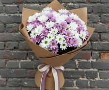 Букет цветов из:  Хризантемы в Барсуковской