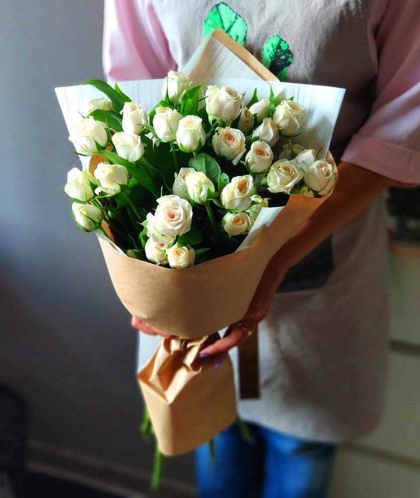 Букет цветов из: Розы в Барсуковской