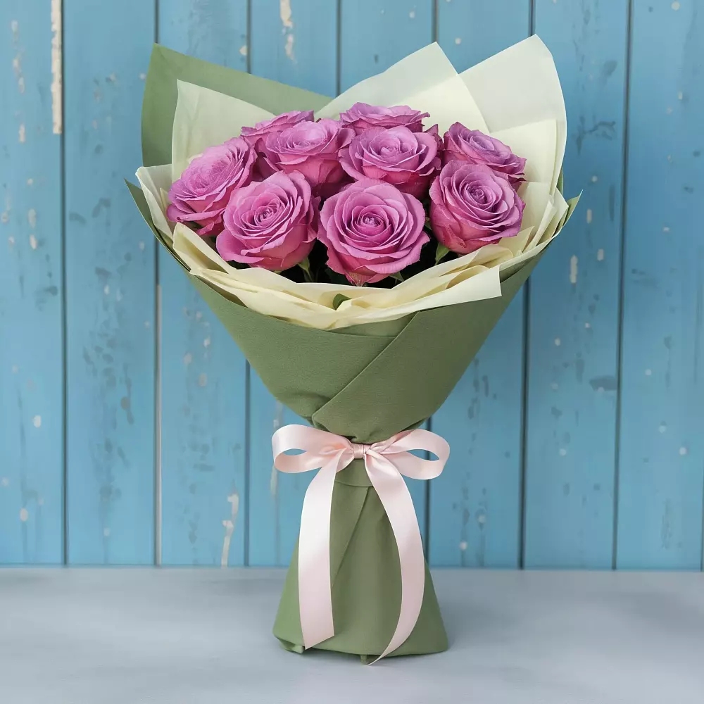 Букет Розы Фёрст Леди в Барсуковской