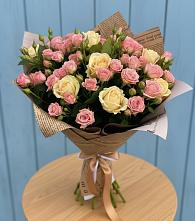 Букет цветов из:  Розы #REPLACE_PRED# Барсуковской