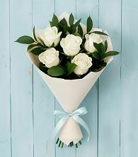 Букет цветов из:  Розы в Барсуковской