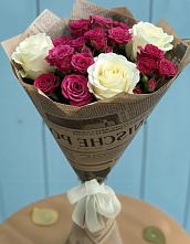 Букет цветов из:  Розы в Барсуковской