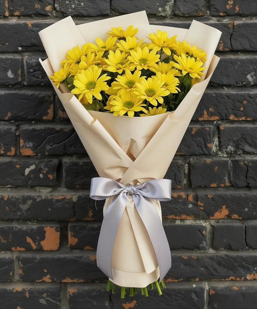 Букет цветов из: Хризантемы в Барсуковской