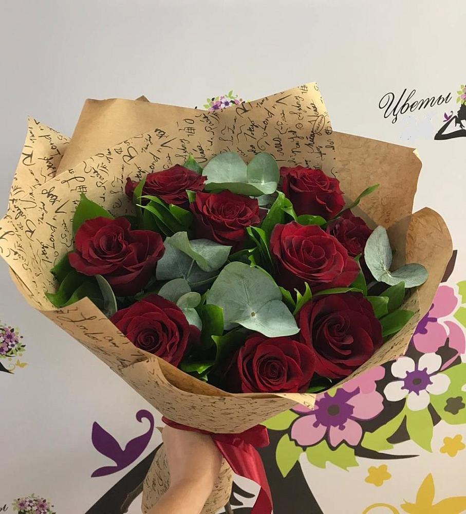 Букет цветов из: Розы в Барсуковской