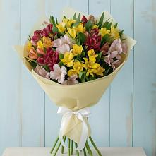 Букет цветов из:  Альстромерии в Барсуковской