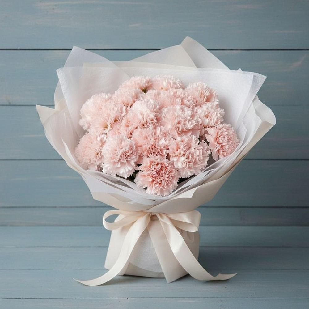 Букет цветов из: Гвоздики в Барсуковской