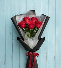 Букет цветов из:  Розы #REPLACE_PRED# Барсуковской