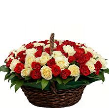 Премиум букет из: Розы #REPLACE_PRED# Барсуковской