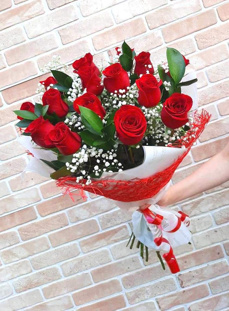 Букет цветов из: Розы в Барсуковской