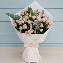 Букет цветов из:  Розы в Барсуковской