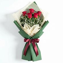 Букет цветов из:  Розы в Барсуковской