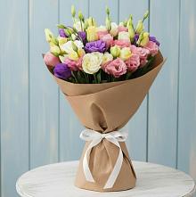 Букет цветов из:  Лизиантусы в Барсуковской