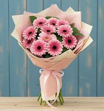 Букет цветов из:  Герберы в Барсуковской