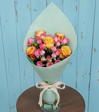 Букет цветов из:  Розы в Барсуковской