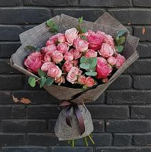 Букет цветов из:  Розы в Барсуковской