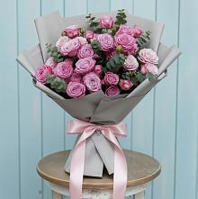 Букет цветов из:  Розы в Барсуковской